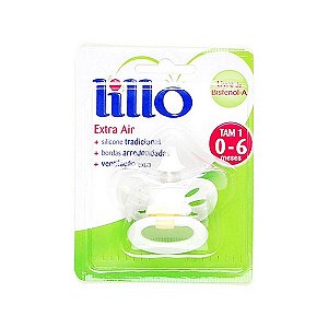 Chupeta lillo silicone ortodontica tamanho 1