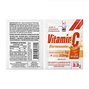 Vitamina c 1g+zinco com 30 saches efervescente