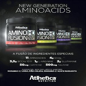Amino hd fusion 450g guarana com acai