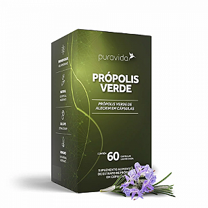 Propolis verde com 60 capsulas