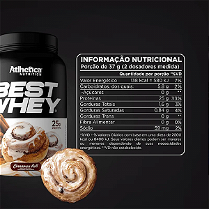 Best whey cinnamon roll 900g