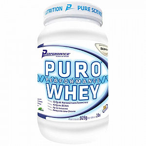 Puro performance whey baunilha 909g