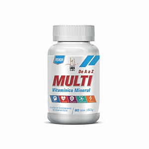 Multi vitaminico a-z premium com 60 tabletes