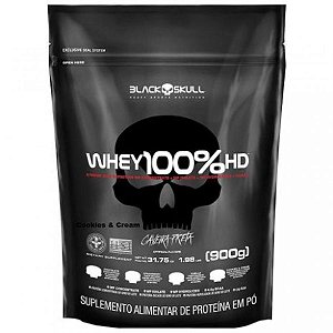 Whey 100% hd cookies cream 900g refil