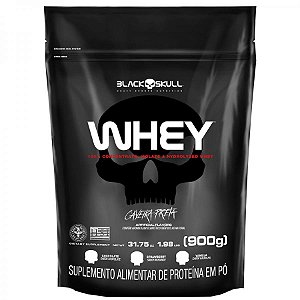 Whey protein 900g refil baunilha
