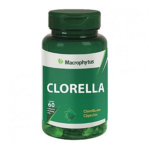 Clorela 400mg com 60 capsulas