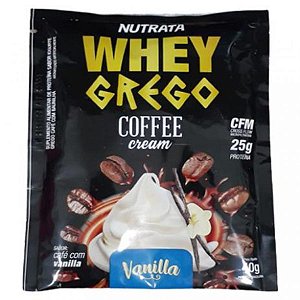 Whey Grego Bar Coffee Cream Vanilla 40g