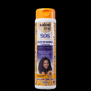 Condicionador - s.o.s cachos, 300 ml, salon line, salon line, branco