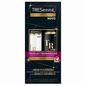 Kit tresemme shampoo tresplex com 400ml + condicionador com 200ml