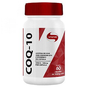 Coenzima q10 vitafor 60capsulas 200mg