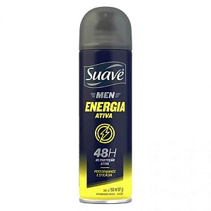 Desodorante suave men energia ativa aerosol antitranspirante com 150ml
