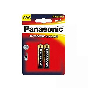 Pilha alcalina, panasonic aaa (palito)