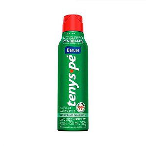 Desodorante para os pes tenys pe jato seco canforado com 150ml