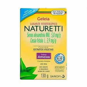 Naturetti geleia sabor ameixa 130g
