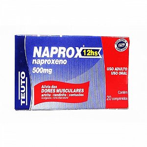 Naprox 500mg com 20 comprimidos