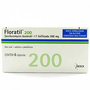 Floratil 200mg com 6 capsulas