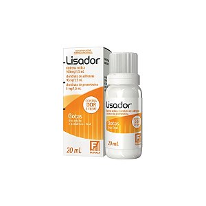Lisador gotas 20ml