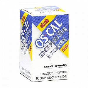 Os-cal 500mg com 60 comprimidos