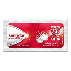 Sonridor com 2 comprimidos