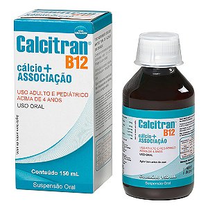 Calcitran b12 suspensao oral 150ml