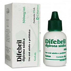 Difebril 500mg gotas 20ml
