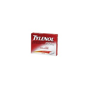 Tylenol 750mg 20 comprimidos
