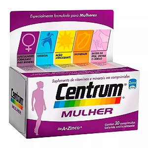 Centrum mulher 30 comprimidos