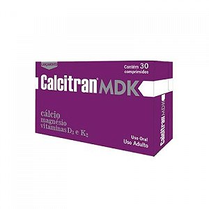 Calcitran mdk com 30 comprimidos