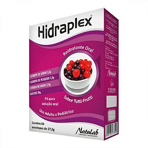 Hidraplex po sabor tutti frutti com 4 envelopes 27,9g