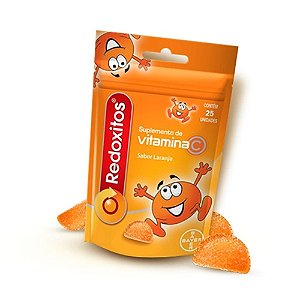 Redoxitos sabor laranja com 25 gomas