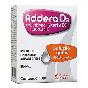 Addera d3 gotas 10.000ui 10ml