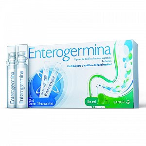 Enterogermina plus com 5 frascos