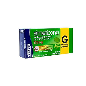 Simeticona 125mg 10 capsulas