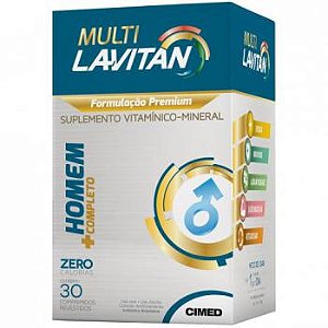 Lavitan multi homem 30 comprimidos
