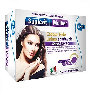 Suplevit mulher c/ 30 capsulas
