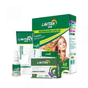 Kit lavitan hair 30cps +sh +sol spray