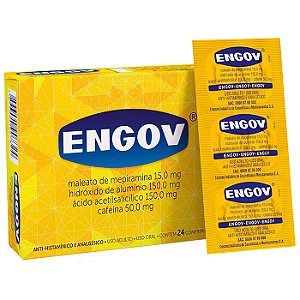 Engov com 24 comprimidos