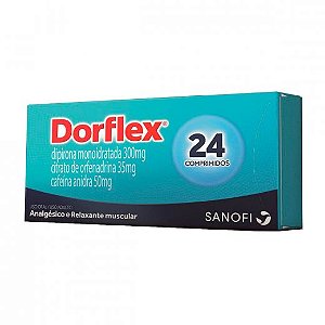 Dorflex 35mg + 300mg + 50mg 24 comprimidos