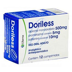 Doriless 500 mg c/12 cpr