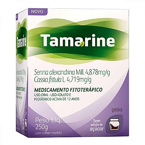 Tamarine frasco zero acucar 250g