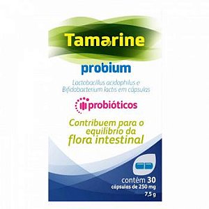 Tamarine probium 250mg 30 capsulas