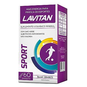 Lavitan sport com 60 comprimidos