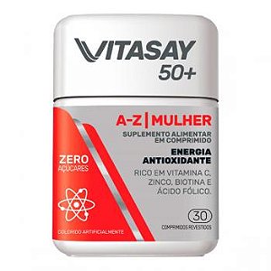 Vitasay 50+ a-z mulher 30 comprimidos