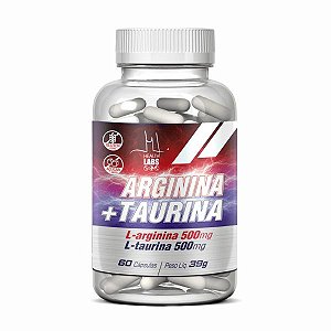 Arginina+taurina 500/500mg C/60caps