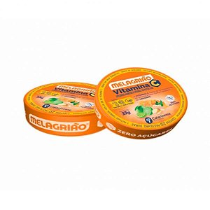 PASTILHA MELAGRIÃO VITAMINA C MEL, LIMÃO E GENGIBRE 20 UNIDADES