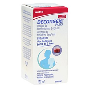 Decongex plus 120ml xarope
