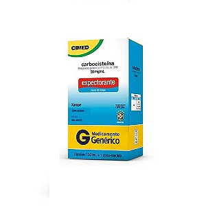 Carbocisteina 50mg xarope adulto 100ml