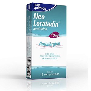 Neo loratadin 10mg 12 comprimidos