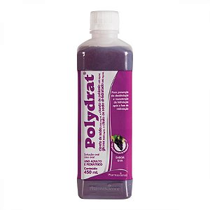 Polydrat com 450ml sabor uva