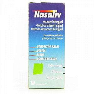 Nasaliv solucao 60ml